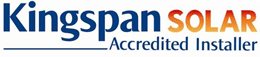Kingspan Solar accredited installer logo